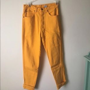 Yellow pants